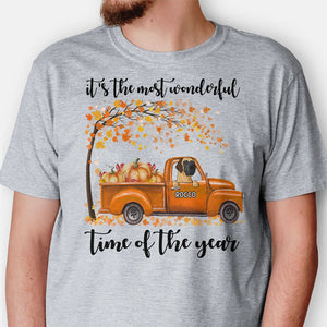 It's the most wonderful time, Custom T-shirt, Custom Shirt For Dog Lovers, Personalized Gifts