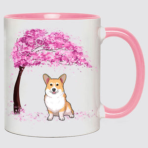 Thank You For Being Our Mommy, Personalized Mug, Custom Accent Mug, Gift For Dog Mom