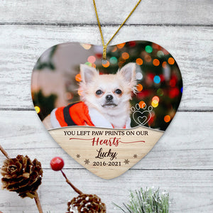 If Love Could Have Saved You, Personalized Heart Ornaments, Memorial Gifts, Custom Gift for Pet Lovers