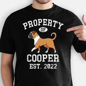 Property Of Dogs, Personalized Shirt, Custom Gifts For Dog Lovers