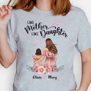 Like Mother Like Daughter, Personalized Shirt, Mother's Day Gifts