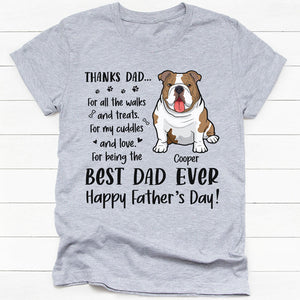 For All The Walks And Treats Full Body Dog, Personalized Shirt, Gifts for Dog Lovers