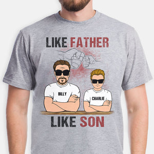 Like Father Like Son, Personalized Shirt, Father's Day Gifts