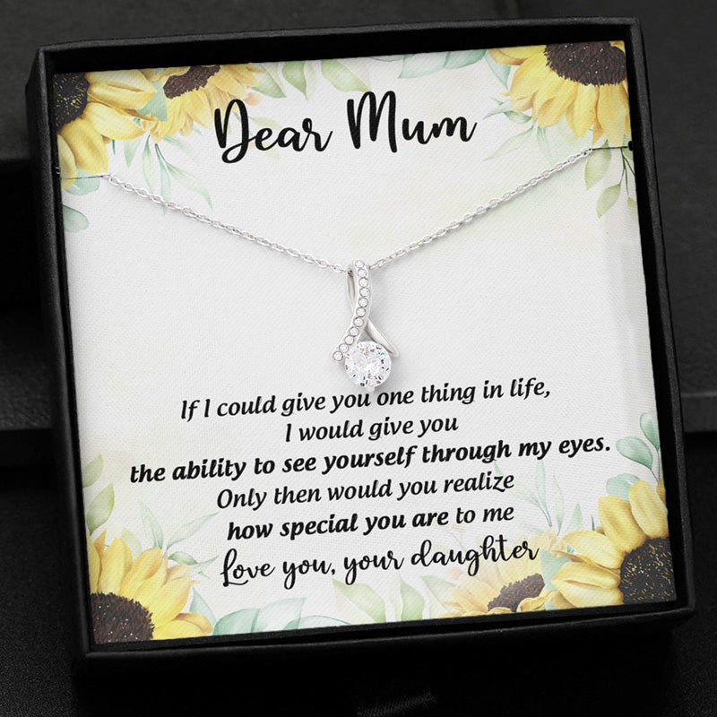 Give You One Thing In Life, Personalized Luxury Necklace, Mother's Day Gifts