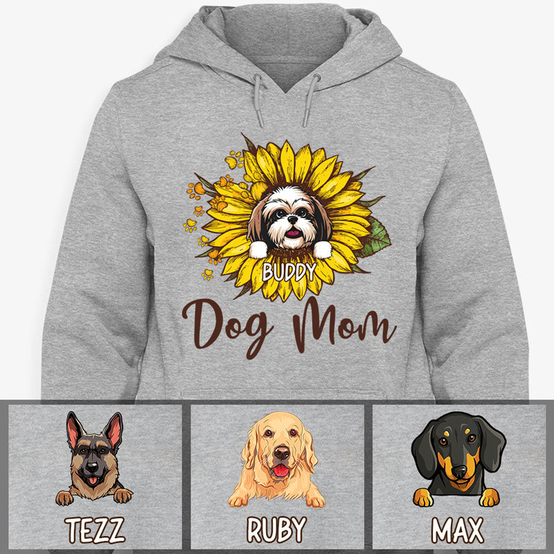 Sunflower, Dog Personalized Custom Hoodie, Sweater, T shirts