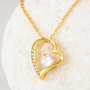 Forever and Always, Forever Love Luxury Necklace, Gift for Wife from Husband