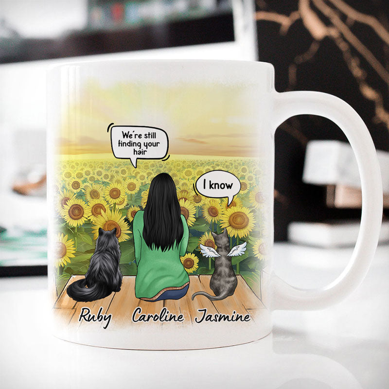 I Still Talk About You, Customized Coffee Mug, Personalized Gift for Cat Lovers