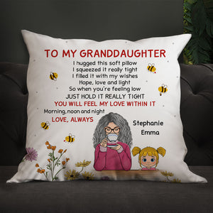 You Will Feel My Love In, Personalized Pillow, Gifts For Granddaughter, Gift For Grandma