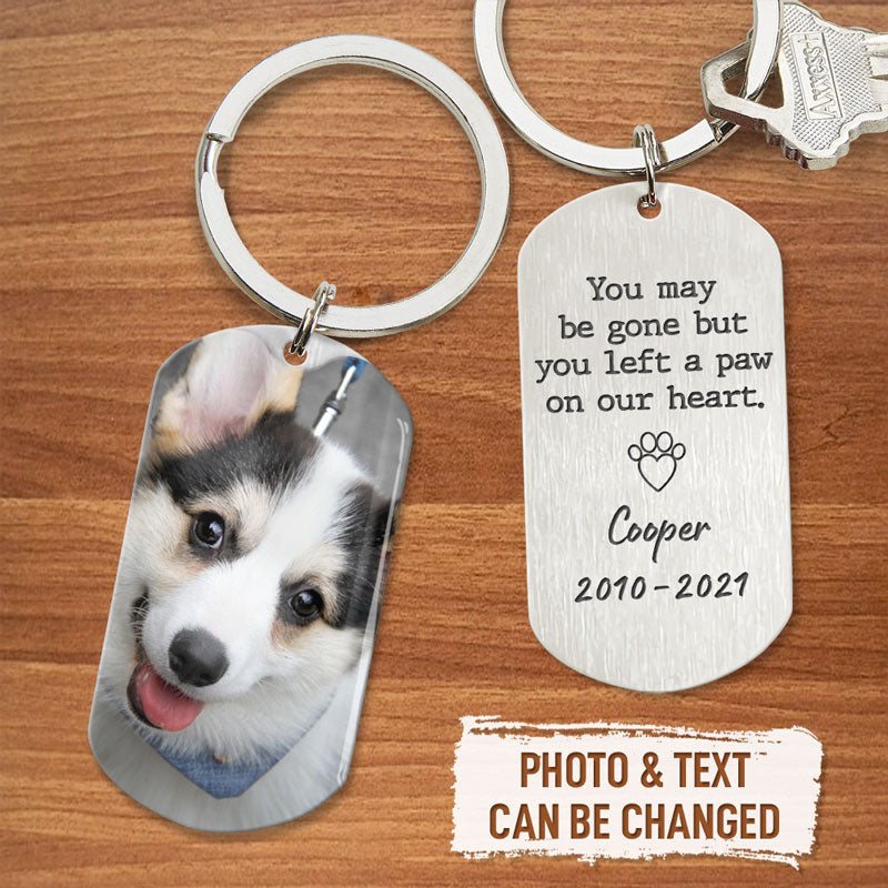 Pet Memorial Keychain, Personalized Keychain, Memorial Gifts, Custom Photo