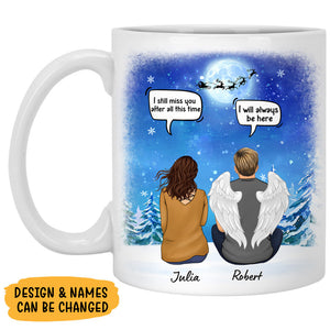 Still Talk About You Conversation, Christmas Memorial Gift, Personalized Coffee Mug