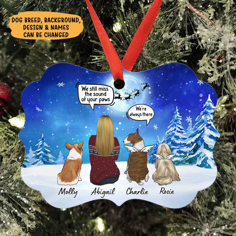 I Still Talk About You, Personalized Aluminium Ornaments, Custom Holiday Gift, Christmas Gift For Dog Lovers