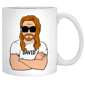 The Man The Myth The Legend Old Man, Personalized Mug, Father's Day Gifts