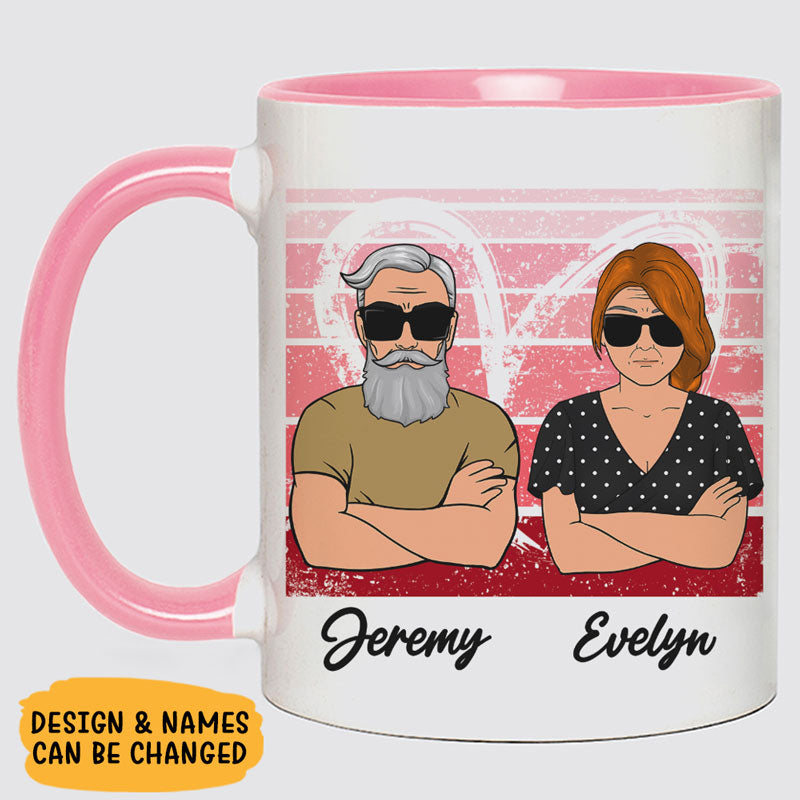 Grumpy Old Husband, Personalized Funny Mug, Valentine's Day Gift For Him