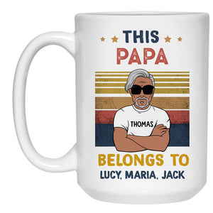 This Belongs To Old Man, Personalized Mug, Father's Day Gifts