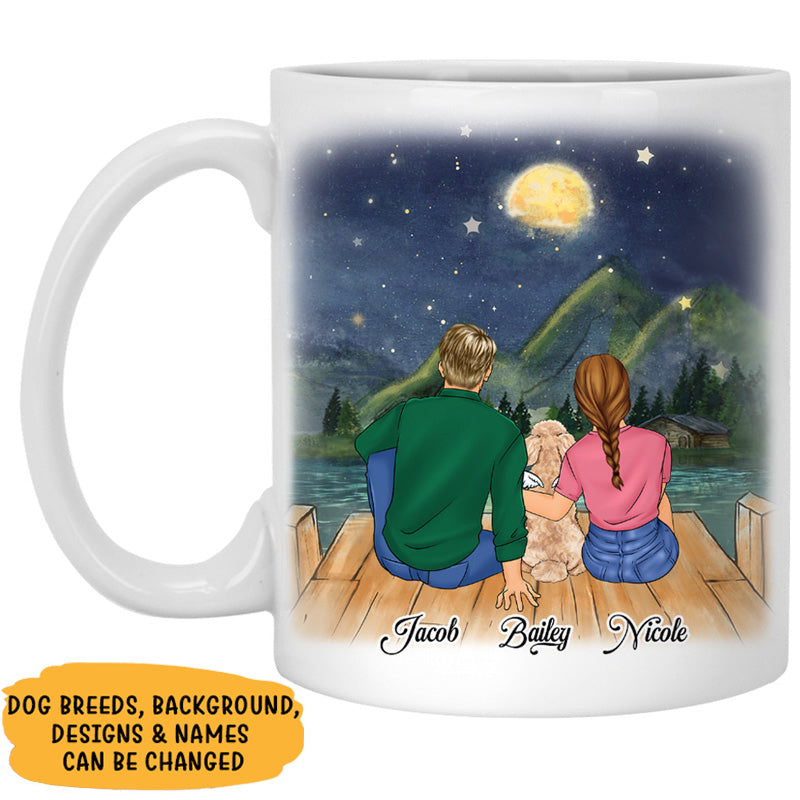 Missing You Is The Heartache, Personalized Mug, Memorial Gift, Gift For Dog Lovers