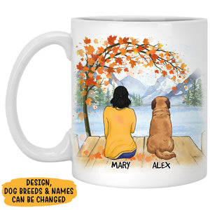 Life Is Better With Dogs, Personalized Mug, Custom Gift For Dog Lovers