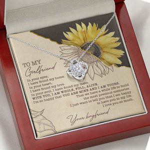 In Your Eyes, Personalized Luxury Necklace, Message Card Jewelry, Gifts For Her