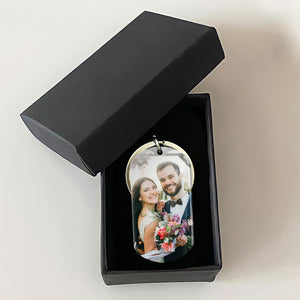 Turn Back The Clock, Personalized Keychain, Anniversary Gifts For Him, Custom Photo