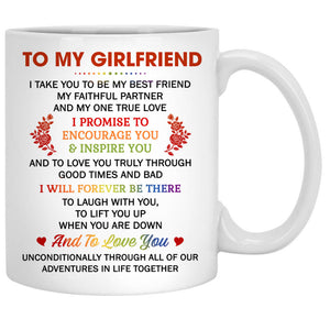 I Promise To Encourage, Personalized Mug, Valentine Gifts For Him, Gifts For Her, LGBT Couple Gifts