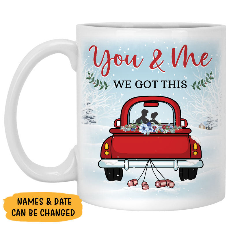 We Got This, Anniversary Gift, Personalized Christmas gifts for couple