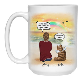 I Still Talk About You, Customized Coffee Mug, Personalized Gift for Cat Lovers