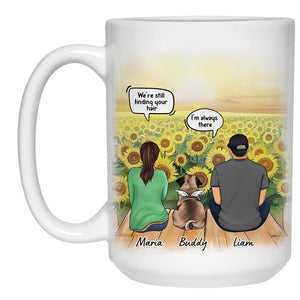 I Still Talk About You Couple, Customized Coffee Mug, Personalized Gift for Dog Lovers