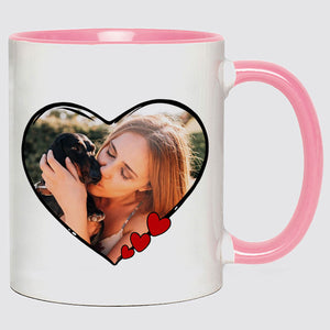 Cuter Than Cupid, Custom Photo Mug, Personalized Mug, Custom Accent Mug, Gift For Pet Lovers