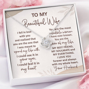 I Fell In Love, Personalized Luxury Necklace, Message Card Jewelry, Gifts For Her, Custom Photo