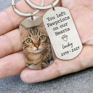 Pet Memorial Keychain, Personalized Keychain, Memorial Gifts, Custom Photo