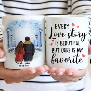 Every Love Story Is Beautiful, Street, Anniversary gifts, Personalized gifts for him, Valentine's Day gift