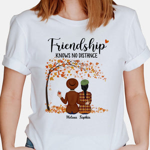 Custom Friendship Quotes, Autumn Fall Tree, Personalized Shirt, Gifts for Best Friends